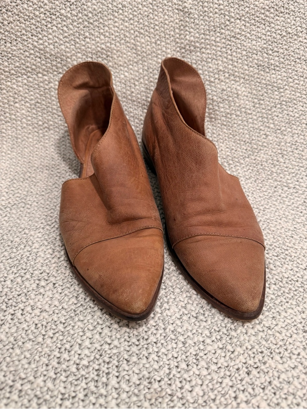 Free People Brown/Tan Royale Flats